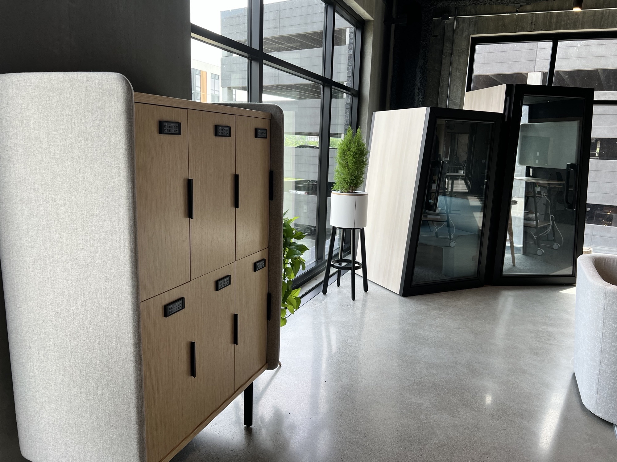 Accessible Storage and Phone Booths